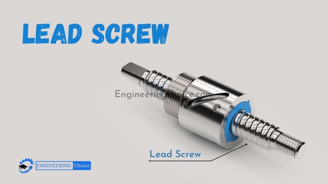 A leadscrew (or lead screw), also known as a power screw or translation screw, is a screw that is used as a linkage in a machine to translate rotary motion into linear motion.